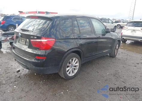 2015 BMW X3 xDrive28I из США, поврежденный, VIN 5UXWX9C54F0D55247